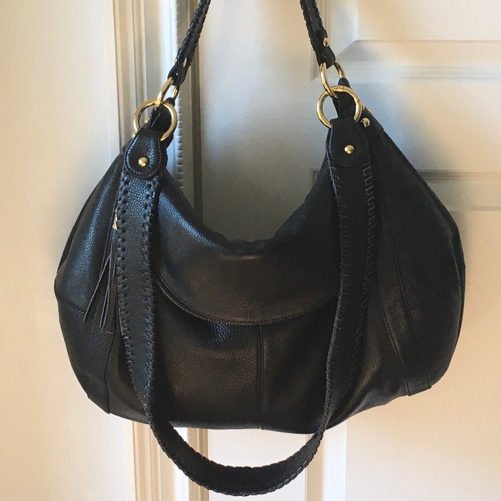 Onna Ehrlich Beautiful!!!! Rachel Shoulder Bag - Black - Picture 6 of 11